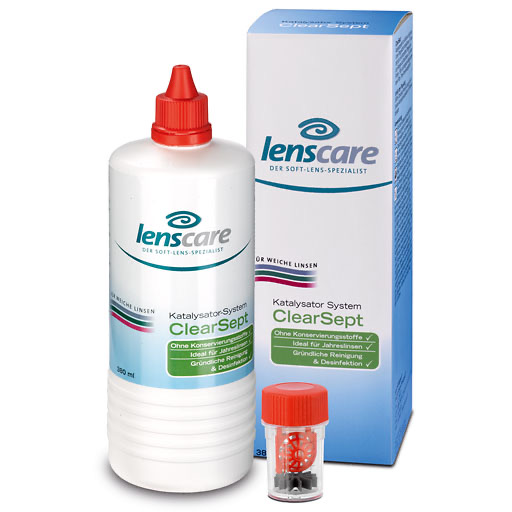 LENSCARE ClearSept 380 ml+Behälter 1 P