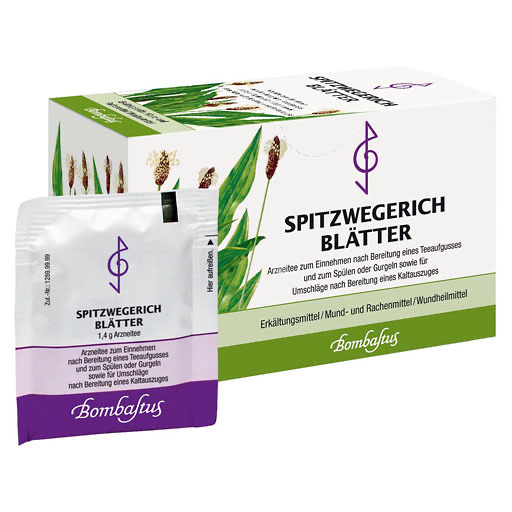 SPITZWEGERICHBLÄTTER Filterbeutel* 20x1,4 g