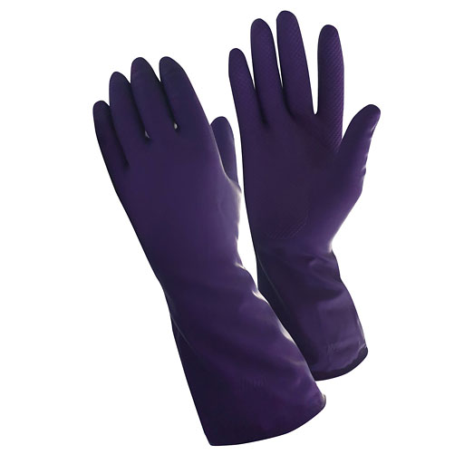 COMPRESSANA Gummihandschuhe Gr.3 farbig 2 St