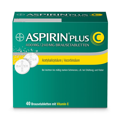 ASPIRIN plus C Brausetabletten* 40 St