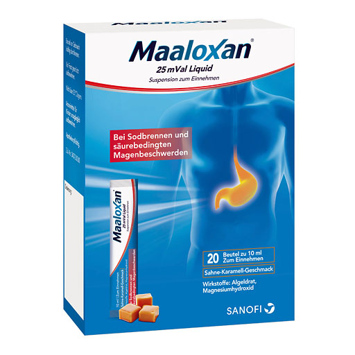 MAALOXAN 25 mVal Liquid* 20x10 ml