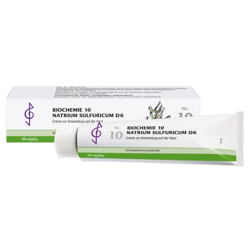 BIOCHEMIE 10 Natrium sulfuricum D 6 Creme* 100 ml