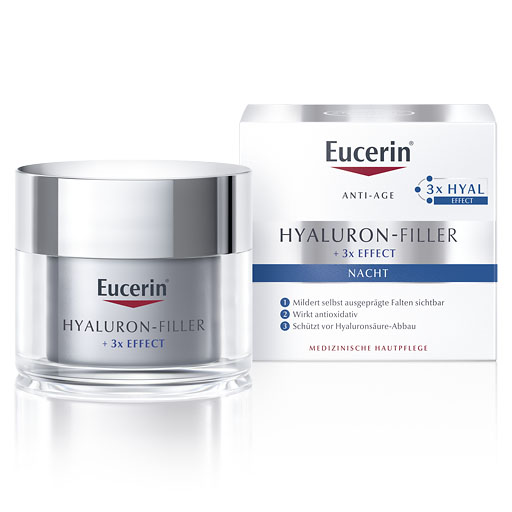 EUCERIN Anti-Age Hyaluron-Filler Nacht Tiegel 50 ml