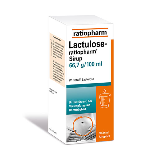 LACTULOSE-ratiopharm Sirup* 1000 ml