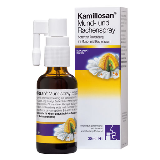 KAMILLOSAN Mund- und Rachenspray* 30 ml