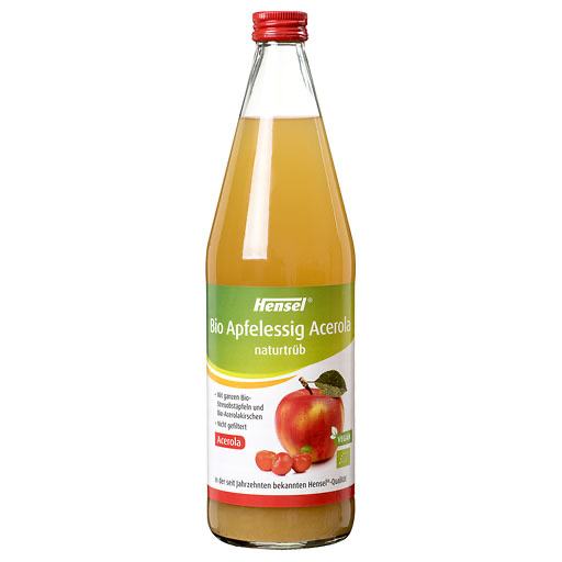 HENSEL Apfelessig naturtrüb Bio m.5% Acerola 750 ml