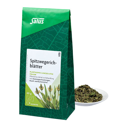 SPITZWEGERICHBLÄTTER Arzneitee Bio Salus* 60 g
