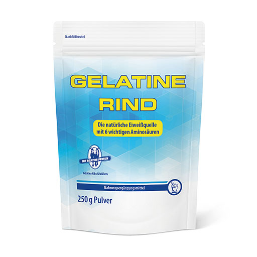 GELATINE RIND Pulver Beutel 250 g