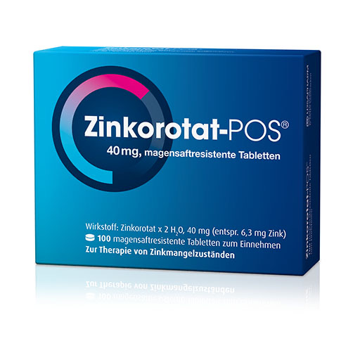 ZINKOROTAT POS magensaftresistente Tabletten* 100 St
