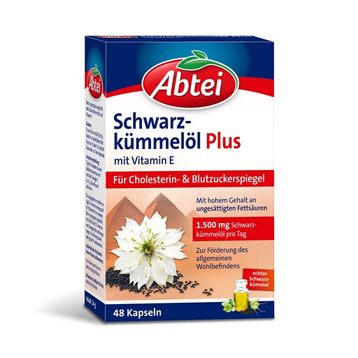 ABTEI Schwarzkümmelöl Plus Kapseln 48 St  
