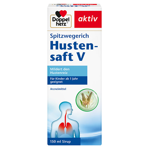 DOPPELHERZ Spitzwegerich Hustensaft V* 150 ml