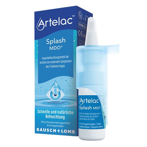 ARTELAC Splash MDO Augentropfen für trockene brennende Augen 1x10 ml