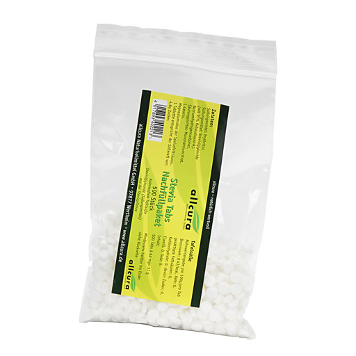 STEVIA TABS Nachfüllpacket 500 St  