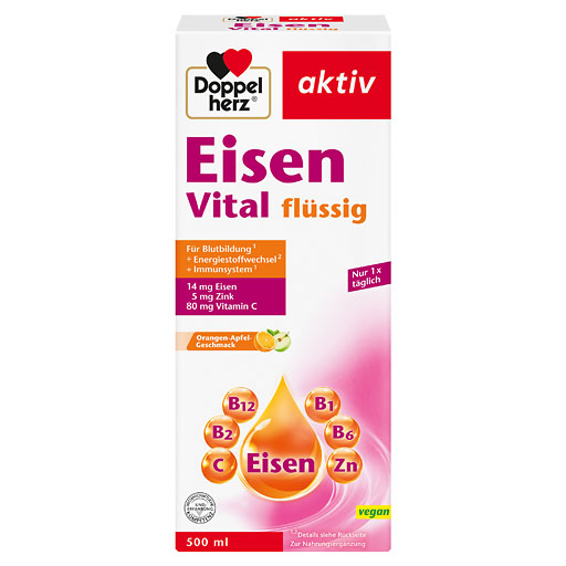 DOPPELHERZ Eisen Vital Tonikum 500 ml