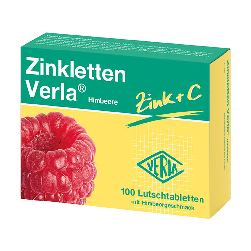 ZINKLETTEN Verla Himbeere Lutschtabletten 100 St  