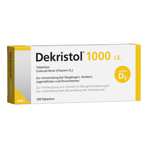 DEKRISTOL 1.000 I. E. Tabletten* 100 St