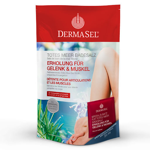 DERMASEL Totes Meer Badesalz+Gelenk&Muskel SPA 1 P