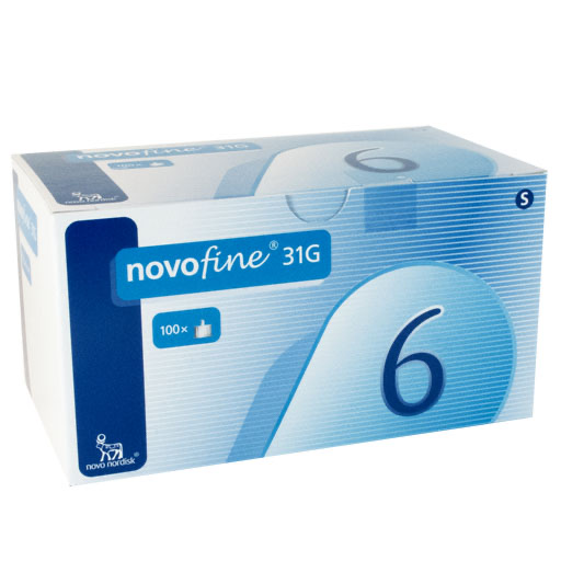 NOVOFINE Nadeln 31 G 0,25x6 mm 100 St