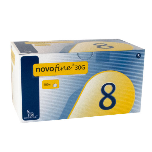 NOVOFINE Nadeln 30 G 0,30x8 mm 100 St