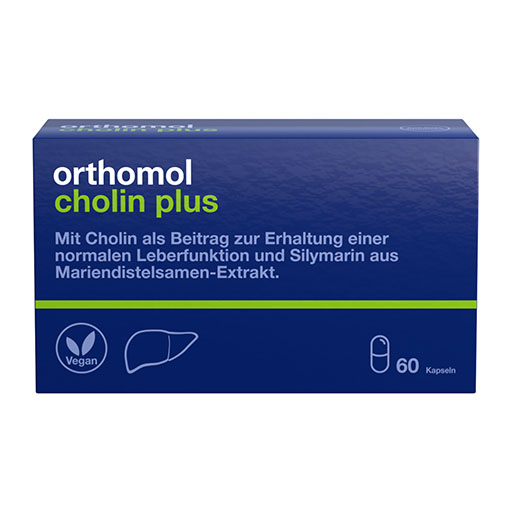 ORTHOMOL Cholin Plus Kapseln 60 St  