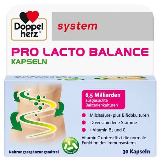 DOPPELHERZ Pro Lacto Balance system Kapseln 30 St  