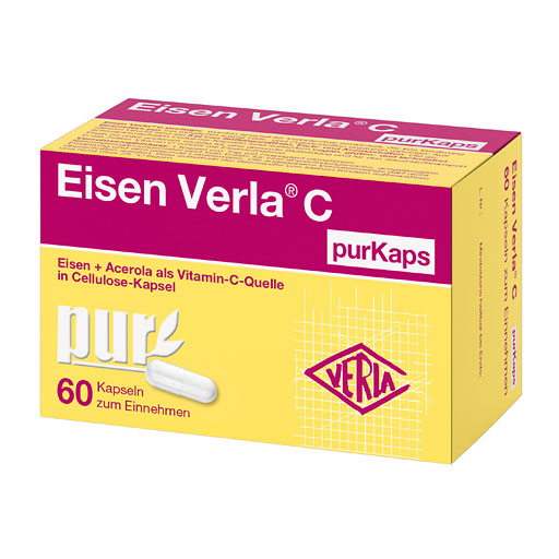 EISEN VERLA C purKaps 60 St  