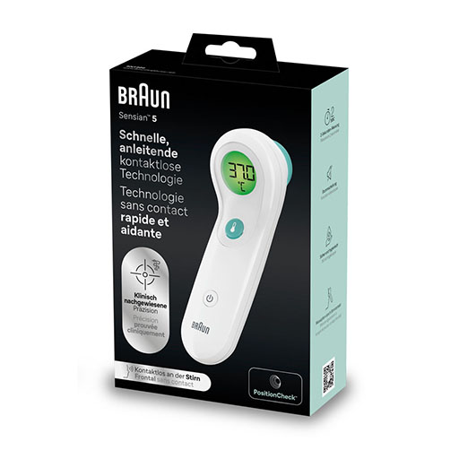 BRAUN NO touch+touch Stirnthermometer 1 St