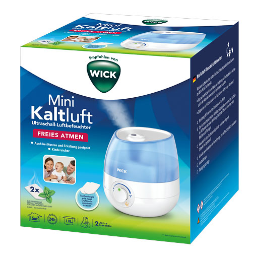 WICK Mini Kaltnebel-Ultraschall-Luftbefeuchter 1 St