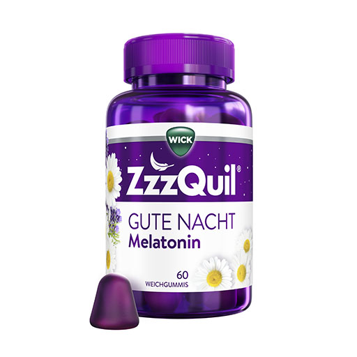 WICK ZzzQuil Gute Nacht 60 St  